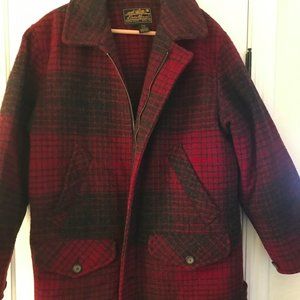 Vintage Eddie Bauer Made in the USA Wool over coat